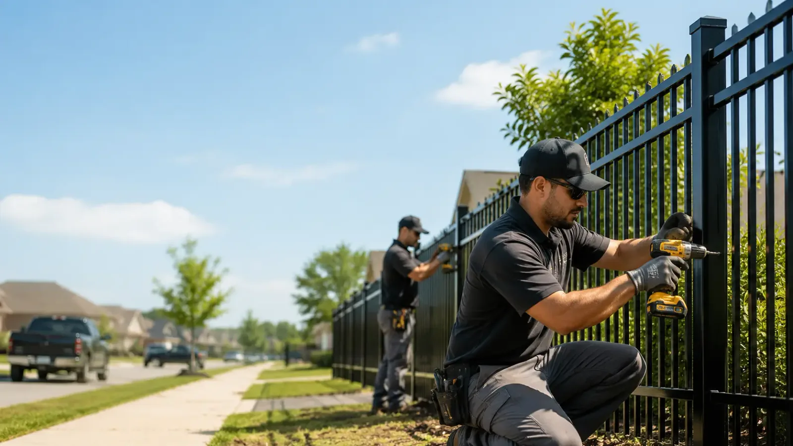 Metal Fence Installation in Ashley, IN